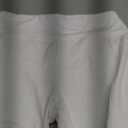 GAYHAY Biker Shorts for Women with Pockets - 8" Booty High Waisted Black Spandex Volleyball Short for Workout Yoga (White) LXL