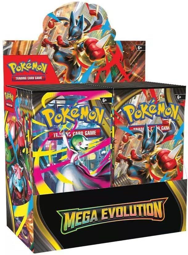 Pokmon Trading Card Game: Mega Evolution Booster Display, 17 Packs