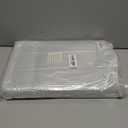 Sunnyclip Clipboard with Storage & Calculator, [20% Thicker] Heavy Duty Plastic Clip Board, Large Capacity Letter Size Side Opening Nursing Slimcase with Pen Holder|Smooth Writing Office Supply