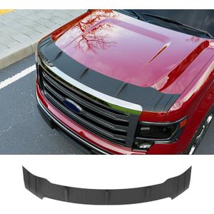 Xipoo Hood Protector Compatible with 2009-2014 Ford F150 Hood Deflector TPE Shield Replacement for 2009 2010 2011 2012 2013 2014 Ford F-150 Accessories