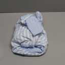 Babyah Kids Wearable Blanket Toddlers Baby Sleeping Bag Sleeves Detachable (6-18 Months, 1.5 Tog for 65-78-blue)