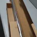 Ivilon Drapery Treatment Window Curtain Rod - Acrylic Ball 1 inch Pole 72 to 144 Inch. Satin Nickel