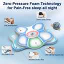Sleep Apnea Pillow with Neck Pain & Snoring Relief -Orthopedic Cervical Pillow, Ergonomic Contour Memory Foam for Side, Back,Stomach Sleepers, Medium Firm Support