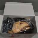 Mannequin Head Human Hair, Beauty Star Doll Head for Practice Hair Styling, 80% Real Hair Cosmetology Makeup Hairdressing Training Manicanequin Head with Clamp Stand + DIY Braiding Set (Dark Brown)