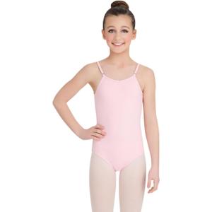 Capezio Women's Camisole Leotard With Adjustable Straps (Pink), Small