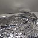 Emergency Mylar Blankets - 84" X 52"(4 Pack) (Silver)