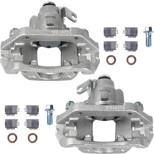 PAROD 18B5263 18B5262 Rear Disc Brake Caliper with Bracket Fit for 20112019 Ford Explorer, 20102014 Flex, 20132019 Taurus, 20102014 Lincoln MKT Left&Right