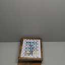 8x10 Picture Frame Brown Set of 6, Display Pictures 5x7 With mat or 8x10 Without Mat