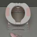 Jool Baby Portable Potty Training Chair with Travel Bag and 30 Liners, Foldable, Indoor/Outdoor Use, Camping (Pink)