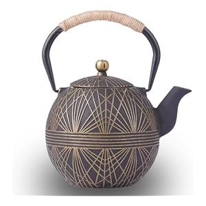 Enameled Cast Iron Teapot 34oz（1000ml - Japanese Style