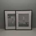 ENJOYBASICS 16x20 Picture Frame, Display Poster 11x14 with Mat or 16 x 20 Without Mat, Wall Gallery Photo Frames, Black, 2 PackAmazon's Choice