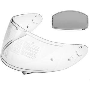 Full Face Motorcycle Helmet Photochromic Visor Compatible with Shoei RF-1200, X-14, Z-7,NXR and RF-SR Helmets,Replacement Helmet Face Shield Transition Lens Clear-to-Light Grey Self-Tinting in The Sun