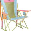 GCI Outdoor Comfort Pro Rocker Camping Chair | Portable Folding Rocking Chair with Durable Armrests & Drink Holder  Sweet Tea
