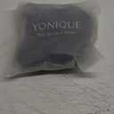 Yonique Women's Two Piece Swimsuits One Shoulder Tankini Tummy Control Bathing Suits Ruffle Swimwear (Black), XS