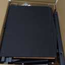 WLIVE Night Stand, Small 2 Drawer Dresser, Nightstand with Fabric Bins for Bedroom, Closet, Dorm, Rustic Brown Wood Grain Print, 11.8" D x 15.7" W x 20.9" H