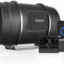 AC Infinity CLOUDLINE PRO T8, Quiet 8 Inline Duct Fan with Temperature Humidity VPD Controller, WiFi Integrated App Control - Ventilation Exhaust Fan for Heating Cooling, Grow Tents, Hydroponics