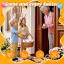 Easter Egg Fillers for Kids, Easter Squishies Bunny Stress Balls for Kids Adults, Easter Egg Stuffers, Bunny Squishy Toys Easter Basket Stuffers Party Favors & Gifts (28PCS)