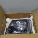 Black Housing Clear For 2005 2006 2007 2008 2009 2010 2011 2012 2013 2014 2015 Nissan Xterra Headlights Headlamp Assembly Compatible with 05-15 Xterra Head Lights Replacement L+ R