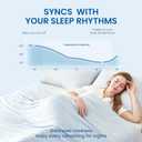 Cozy Bliss Cooling Comforter King Size, Reversible Lightweight Cooling Blankets for Hot Sleepers and Night Sweats, Q-Max>0.45 Soft Breathable Silky Smooth Summer Comforter, Cool Blue, 106"x90"