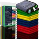 Microfiber Kitchen Towels | 12"x12" Kitchen Cloths | Australian Designed |12 Pack 400 GSM Cleaning Cloths | Cleaning Towels | Ultra-Soft, Scratch-Free, Reusable, Super Absorbent