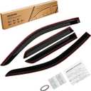 Tape-On Rain Guards Fit for Toyota 4Runner 2025-2026, 4 PCS