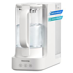 Waterdrop C2SL Countertop Reverse Osmosis Water Filter, [ Mineral Added ]