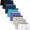Calvin Klein Boys' Underwear Eight Pack Boxer Briefs Basics Value Pack XL