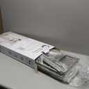 Zenna Home Over the Toilet Storage Shelf Space Saver, Behind Toilet Bathroom Organizer and Storage, Metal Bathroom Organizer with 3 Shelves, Satin Nickel