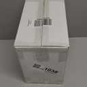 U-QE 60PCS Clear Coffee Plastic Plates - Clear Brown Plastic Plates Disposable Heavy Duty - Disposable Plates for Party Including 30PCS 10'' Dinner & 30PCS 7'' Dessert