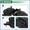 Engine Motor Mount, Engine Mounting, for CHEVROLET Impala 2005-2016, No.10419763, Black Stable