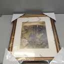 Splinterix 16x20 Gold Picture Frame, Ornate Vintage Picture Frames for Wall or Tabletop Display, 16 x 20 Photo Frame Gold with Non Glare Plexialass, Display Poster 11x14 with Mat or 16x20 without Mat for Antique Dco