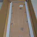 8x26 Picture Frame Display 6 opening 4X6 Picture Frame Collage, Multi Photo Frame with Mat, Plexiglass, Wall or Tabletop Decor, Distressed White Wood Grain