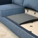 Stratiform Original Curve Couch Cushion Support for Sagging Seat | Charcoal Firm Density Foam Insert | 2 Pads | 20x20x2 (x2) | Sag Repair Pad for Couch Sectional Chair | Slip Resistant | Made in USA (Set of 2)