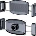 eSamcore Enlarge Tablet Clamp, 1.57(40mm) Depth Mount Clips for Thick Case Fit 17mm Ball Joint Car/Desk/Bed/Floor Tablet Stand Holder Mount Compatible with 6"-12.9" iPad/Tab/Foldable Phone