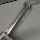 Ivilon Tension Curtain Rod - Spring Tension Rod for Windows or Shower, 24 to 36 Inch. Satin Nickel