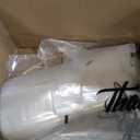 100 Clear Plastic Bags, 20x20
Thank You, Perfect for Shopping Merchandise and Retail, 1.25Mil Thick, Gift Bag With Handles