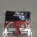 Master Lock 22T 1-1/2" No. 22 Warded Laminated Padlocks 2 Pack