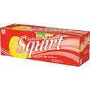 Squirt Ruby Red Grapefruit Soda, 12 fl oz cans, 12 pack
