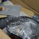 YOUNIKE Bar Stools Set of 2 for Kitchen Island, Purple-Tinted Gray Swivel Tall Bar Stools, Faux Leather Padded Barstools with Back, Modern Counter Height Bar Chairs, Easy to Assemble