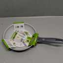 GreenPan Dover Healthy Ceramic Nonstick, 8" Frying Pan Skillet, PFAS-Free, Dishwasher Safe, Comfort Grip Handle, Grey