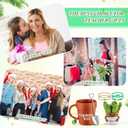 5 Pcs Funny Gardener Gifts for Women Gardener of the Year Coffee Mug Crochet Succulent Bracelet Keychain Christmas Gifts for Men Women Mom Birthday Present