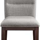 Steve Silver Amalie Brown Side Chair, Beige