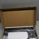 Single LCD Computer Monitor Free-Standing Desk Stand Mount Riser for 13 inch to 32 inch screen with Swivel, Height Adjustable, Rotation, Vesa Base Stand Holds One (1) Screen up to 77Lbs(HT05B-001))