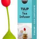 Cute Tea Infuser by OTOTO - Loose Leaf Tea Steeper, Tea Accessories, Tea Diffusers, Tea Infuser for Loose Leaf Tea, Tea Strainers, Cute Gifts, Tea Gift Set, Kitchen Gifts, Cooking Gadgets