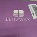 BLITZWAX Brazilian and Bikini Waxing Kit for Women, Hard Wax Warmer for Face, Legs and Body, At Home Hair Removal Kit, Beginner Friendly, Digital Fast Heating, 51 Wax Items