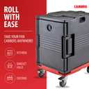 Cambro CDC400358 Camdolly Compact for EPP 180XLT and UPC400 Red Case of 1