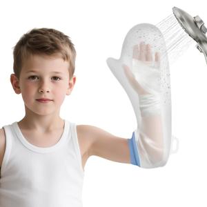 VALLEYWIND Waterproof Cast Covers for Shower Arm Kids Cast Protector for Bath Reusable Watertight Cast Bag for Broke Elbow Hand Wrists, Fit Arm Circumference 5.5" to 8.7"