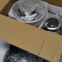 GANIZA Food Processors, Electric Food Chopper with Meat Grinder & Vegetable Chopper - 2 Bowls (8 Cup+8 Cup) with Powerful 450W Copper Motor - Includes 2 Sets of Bi-Level Blades for Fruits/Meat/Nuts (Black)