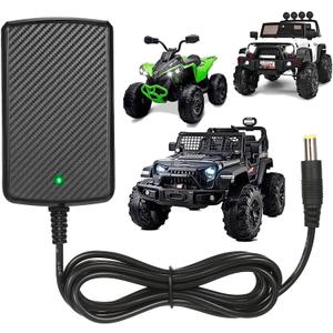 24V Charger for Ride On Toys, 24 Volt Battery Charger for Kids Electric Car, SUV, ATV, Jeep, Quad, Compatible with Best Choice Products & Kid Trax Ride-Ons.