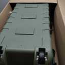 Plano Storage Trunk with Wheels, Green, 108-Quart, Lockable Storage Box, Rolling Airline Approved Sportsman Trunk, Hunting Gear and Ammunition Bin, Heavy-Duty Containers for Camping
